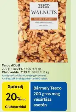 Tesco Tesco dióbél ajánlat
