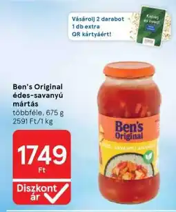 Tesco Ben's Original édes-savanyú mártás ajánlat