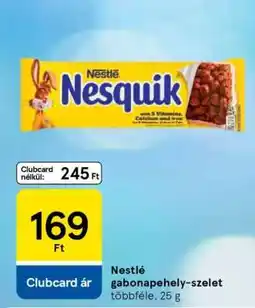 Tesco Nestlé gabonapehely-szelet ajánlat