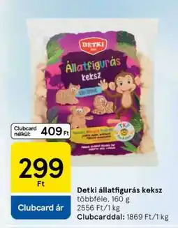 Tesco DETKI Állatfigurás Keksz ajánlat