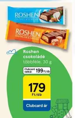 Tesco Roshen csokoládé ajánlat