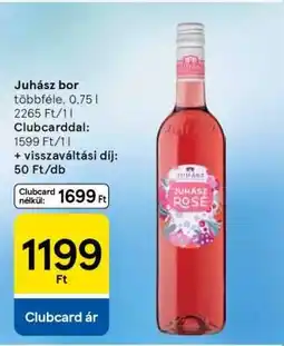 Tesco Juhász bor ajánlat