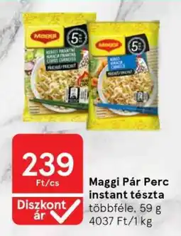 Tesco Maggi Pár perc instant tészta ajánlat