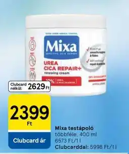 Tesco Mixa testápoló ajánlat