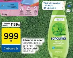 Tesco SCHAUMA Sampon ajánlat