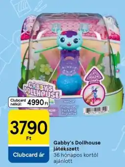 Tesco Gabby's Dollhouse játékszett ajánlat