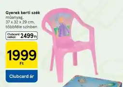 Tesco Gyerek kerti szék ajánlat
