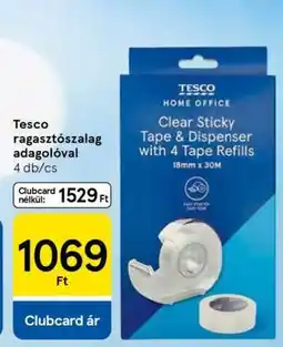 Tesco Tesco ragasztószalag adagolóval ajánlat
