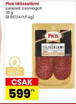 Spar Market Pick téliszalámi ajánlat