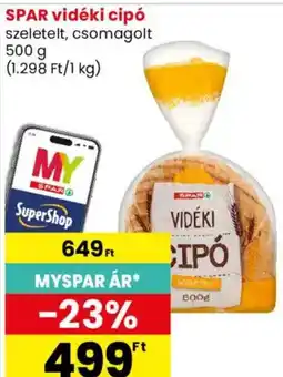 Spar Market Spar vidéki cipó ajánlat