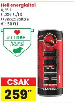 Spar Market Hell energiaital ajánlat