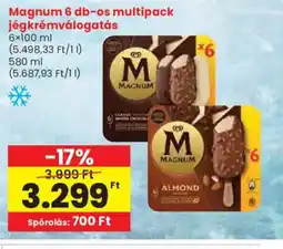 Spar Magnum jégkrémválogatás ajánlat