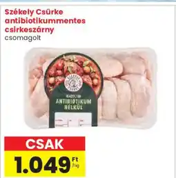 Spar Székely Csürke antibiotikummentes csirkeszárny ajánlat