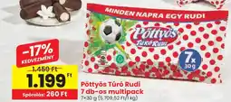 Spar Pöttyös Túró Rudi ajánlat
