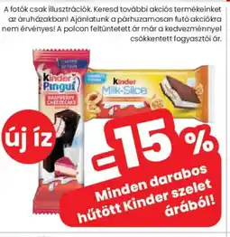 Spar Kinder hűtött szeletek ajánlat