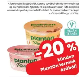 Spar PlantOn Pleasure vegán termék ajánlat
