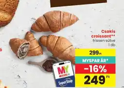 Spar Csokis croissant ajánlat