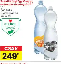 Spar Szentkirályi Egy Csepp ásványvíz ajánlat