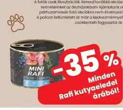 Spar Mini Rafi kutyaeledel ajánlat