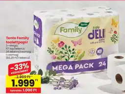 Spar Tento Family toalettpapír ajánlat