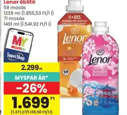 Spar Lenor öblítő ajánlat