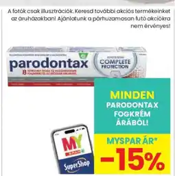 Spar Parodontax fogkrém ajánlat
