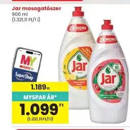 Spar Jar mosogatószer ajánlat