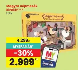 Spar Magyar népmesék kirakó ajánlat