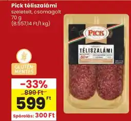 Spar Pick téliszalámi ajánlat