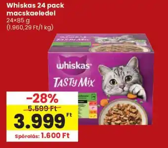 Spar Whiskas macskaeledel ajánlat