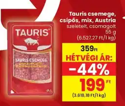 Spar Tauris csemege, csípős, mix, Austria ajánlat