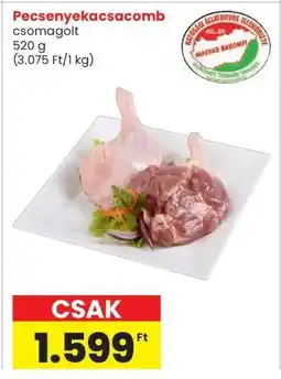Interspar Pecsenyekacsacomb ajánlat