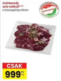 Interspar Csirkemáj szív nélkül ajánlat