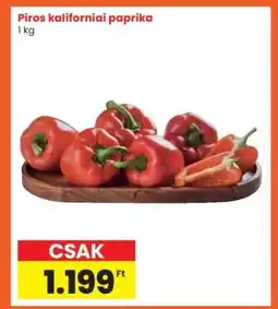 Interspar Piros Kaliforniai Paprika ajánlat