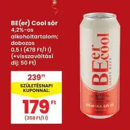 Interspar BE(er) Cool sör ajánlat