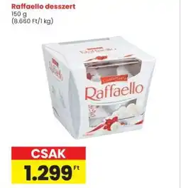 Interspar Raffaello desszert ajánlat