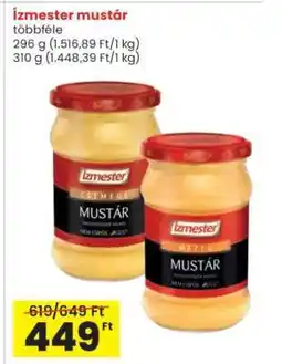 Interspar Ízmester mustár ajánlat