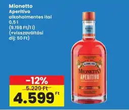 Interspar Mionetto Aperitivo ajánlat
