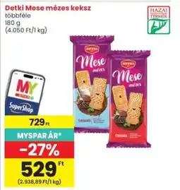 Interspar Detki Mese mézes keksz ajánlat