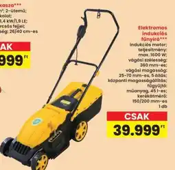 Interspar Elektromos indukciós fűnyíró ajánlat