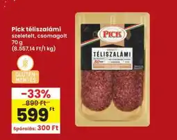 Interspar PICK Téliszalámi ajánlat