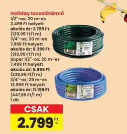 Interspar Holiday locsolótömlő ajánlat