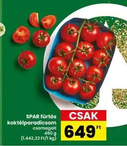 Interspar SPAR fürtös koktélparadicsom ajánlat