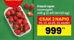 Interspar Hazai eper csomagolt ajánlat
