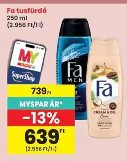 Interspar Fa tusfürdő ajánlat