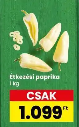 Interspar Étkézési paprika ajánlat