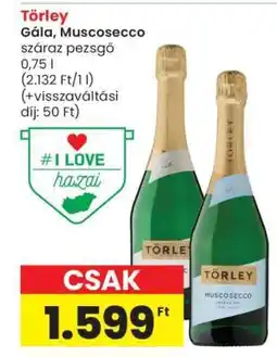 Spar Törley Gála, Muscosecco ajánlat