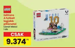 Interspar LEGO Editions A futball legjobb pillanatai ajánlat