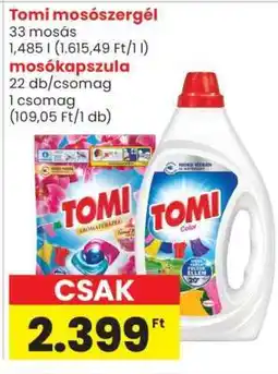 Spar Tomi mosószergél ajánlat