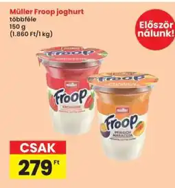 Interspar Müller Froop joghurt ajánlat